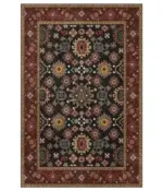 Luxury Persian Flower Rug Carpet Cozy Soft Home Decoration