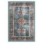 Luxury Persian Flower Rug Carpet Cozy Soft Home Decoration