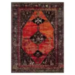 Luxury Persian Flower Rug Carpet Cozy Soft Home Decoration