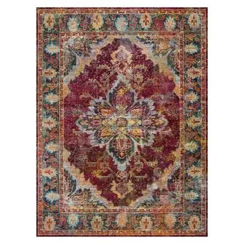 Luxury Persian Flower Rug Carpet Cozy Soft Home Decoration -
