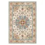 Luxury Persian Flower Rug Carpet Cozy Soft Home Decoration