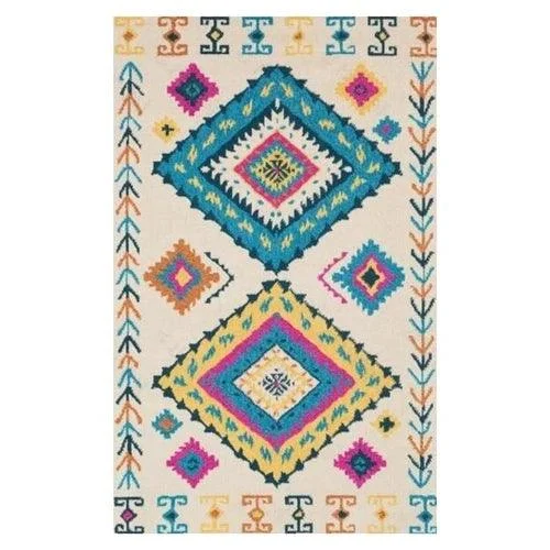 Luxury Persian Flower Rug Carpet Cozy Soft Home Decoration -