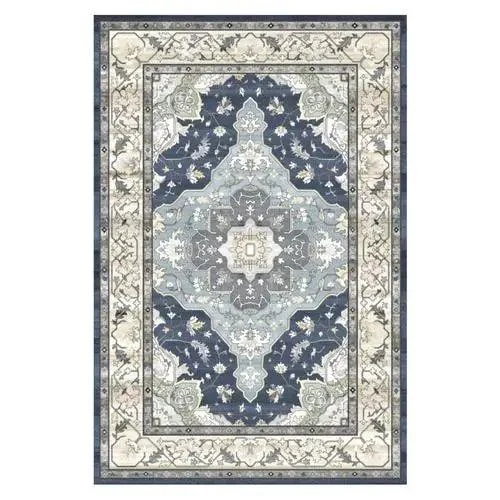 Luxury Persian Flower Rug Carpet Cozy Soft Home Decoration -