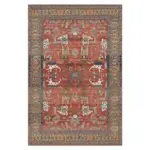 Luxury Persian Flower Rug Carpet Cozy Soft Home Decoration