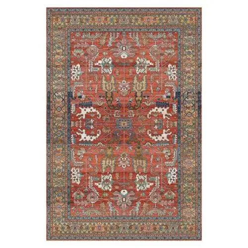 Luxury Persian Flower Rug Carpet Cozy Soft Home Decoration -