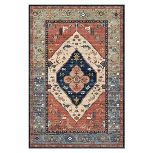Luxury Persian Flower Rug Carpet Cozy Soft Home Decoration -