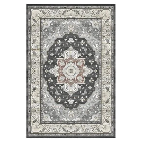 Luxury Persian Flower Rug Carpet Cozy Soft Home Decoration -