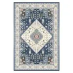 Luxury Persian Flower Rug Carpet Cozy Soft Home Decoration