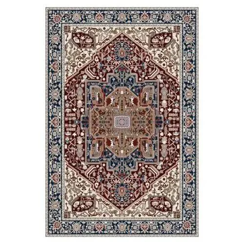 Luxury Persian Flower Rug Carpet Cozy Soft Home Decoration -