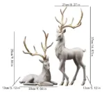 Luxury Reindeer Sculpture tag1