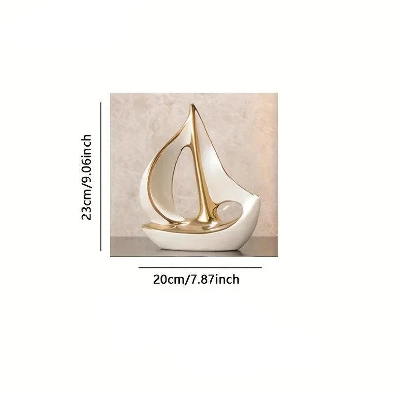 Luxury Sailboat Sculpture -  - #tag1#
