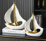 Luxury Sailboat Sculpture tag1