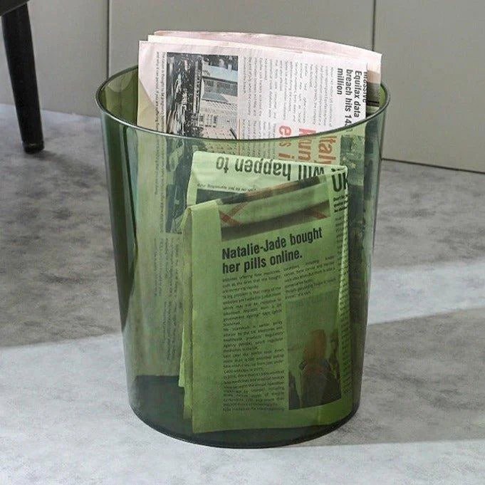 Luxury Transparent Trash Can -  - #tag1#