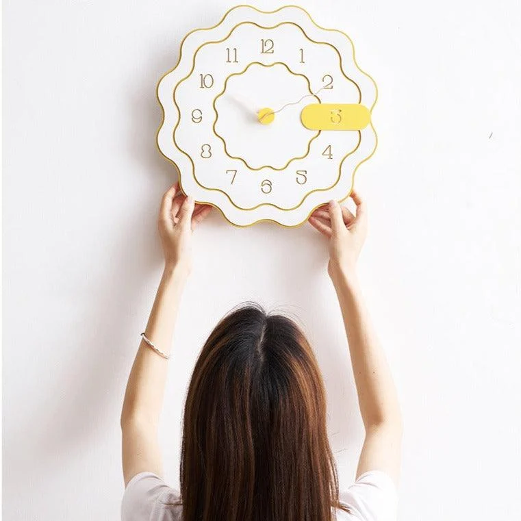 Luxury Wall Décor Clock for Living Room -