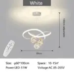 Luxury_White_Gold_Glass_Ball_LED_Lighting_Chandeliers_Bedroom_Kitchen_Pendant_-_-4326615 Luxury White Gold Glass Ball LED Lighting Chandeliers Bedroom Kitchen Pendant