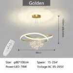 Luxury_White_Gold_Glass_Ball_LED_Lighting_Chandeliers_Bedroom_Kitchen_Pendant_-_-4326645 Luxury White Gold Glass Ball LED Lighting Chandeliers Bedroom Kitchen Pendant