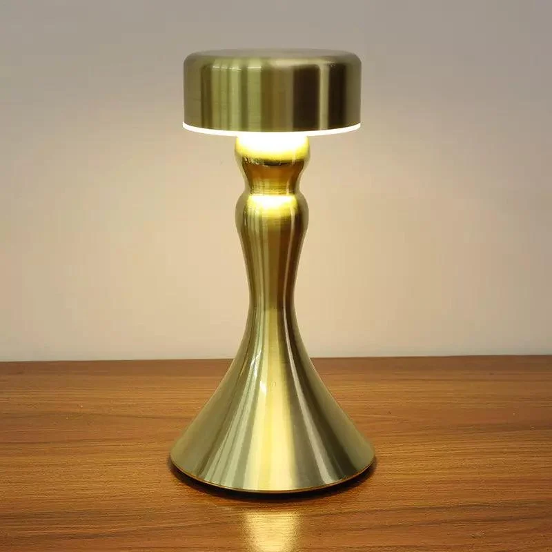 Luxury Wireless Table Lamp with Gold Finish -  - #tag1#