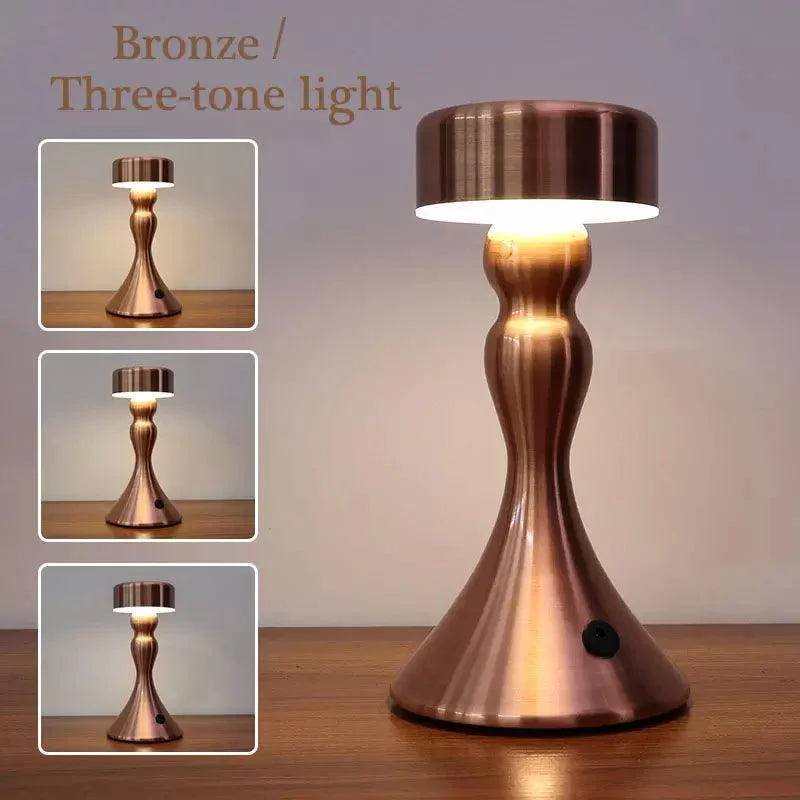Luxury Wireless Table Lamp with Gold Finish -  - #tag1#
