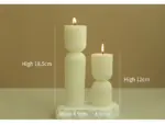 Luxury scented candle Beautiful geometric scented candles tag1