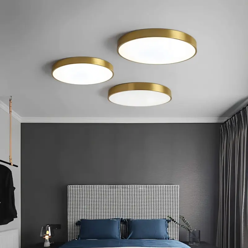 LuxusDeckenleuchteChromaCraft FarbwechselLEDFernbedienungModernesDesign2xlumina