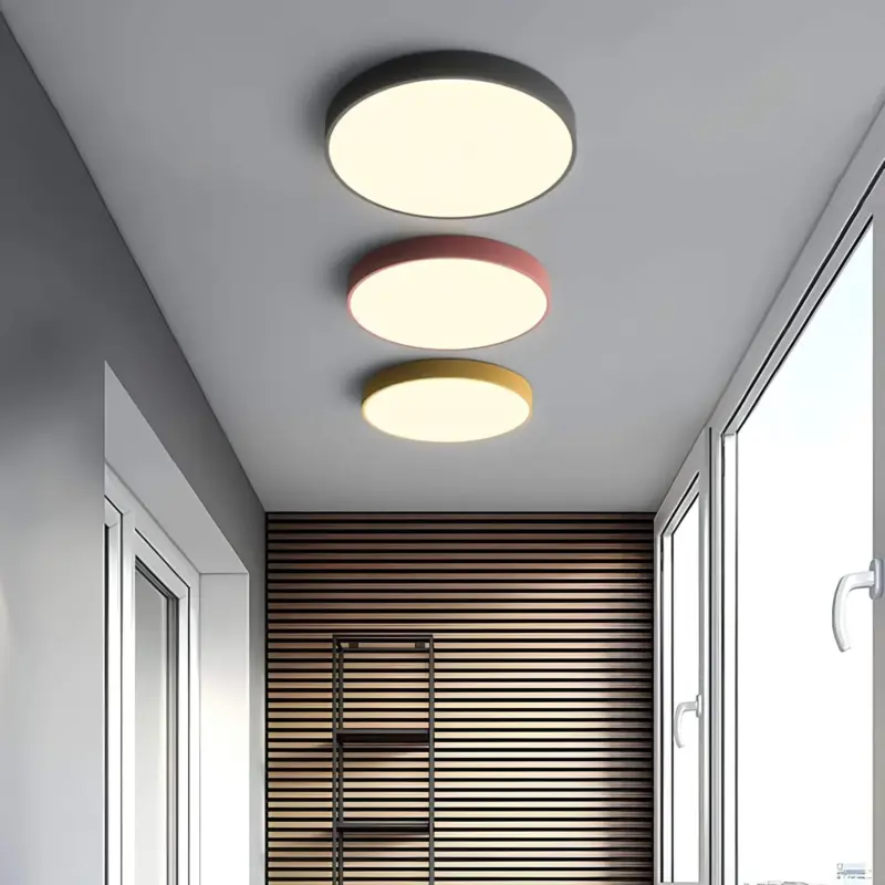 LuxusDeckenleuchteChromaCraft FarbwechselLEDFernbedienungModernesDesign3
