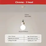 LzkqNordic Led Hanglamp Hanglamp Voor Plafond Slaapkamer Bed Woonkamer Dagelijks Minimalistisch Interieur Armatuur