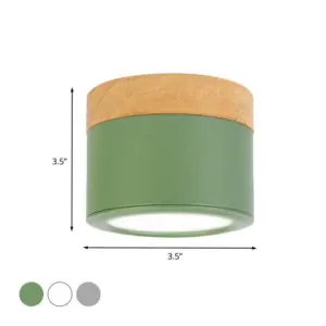 Macaron Ceiling Lamp - Modern Design for Bathroom