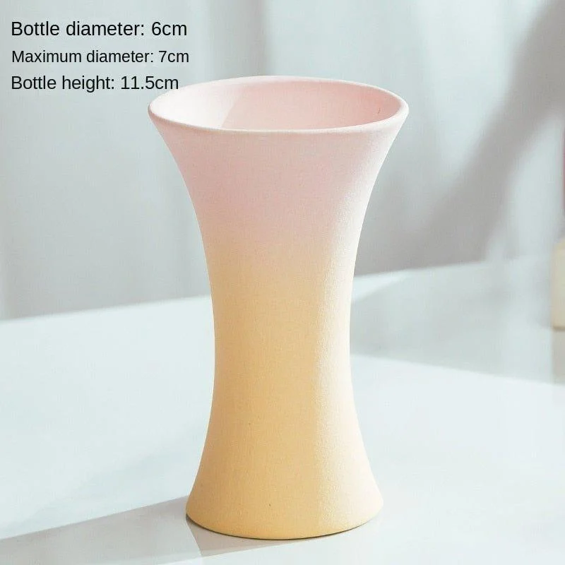 Macaron Coloured Ceramic Decorative Vase -  - #tag1#