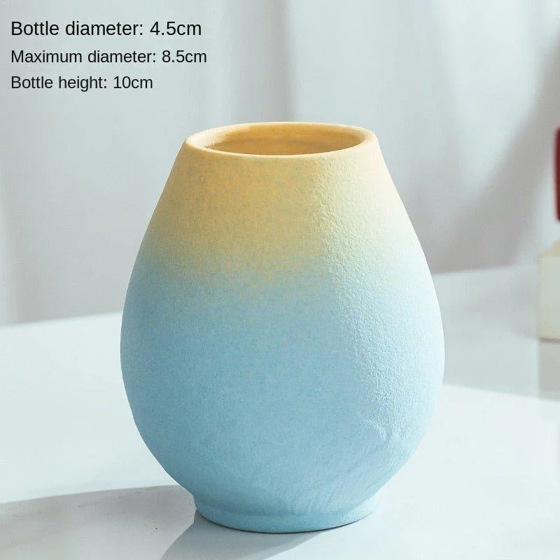 Macaron Coloured Ceramic Decorative Vase -  - #tag1#