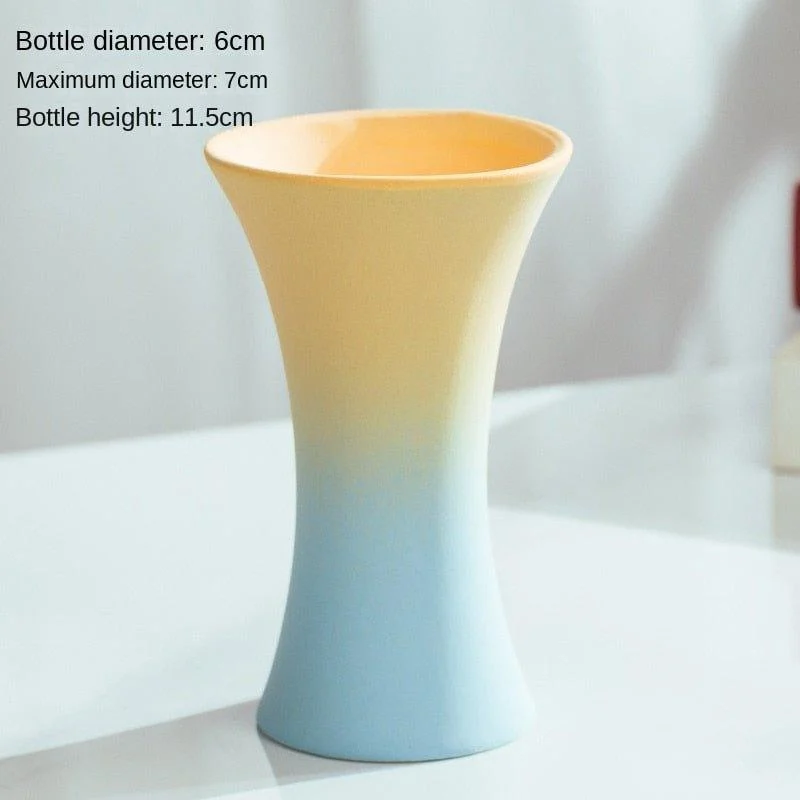 Macaron Coloured Ceramic Decorative Vase -  - #tag1#