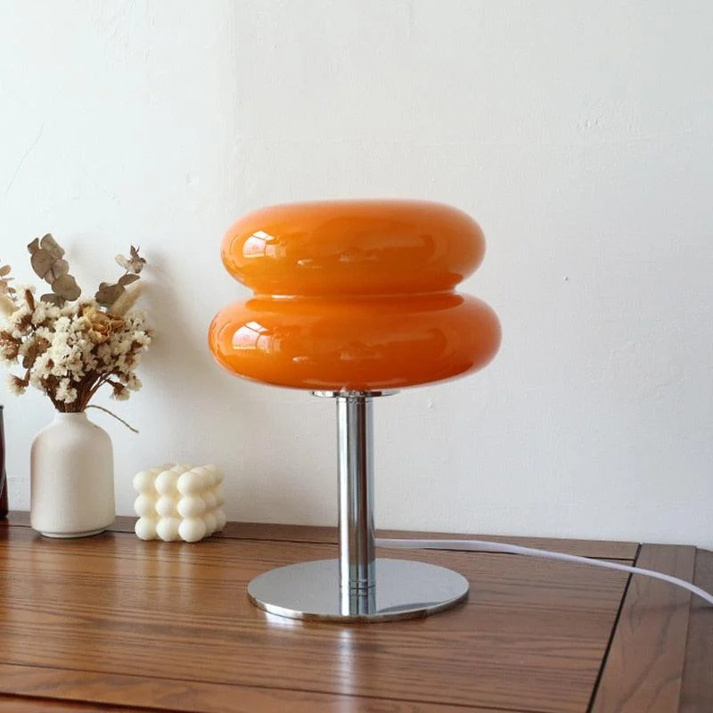 Macaron Design Glass Atmosphere Dimming Lamp -