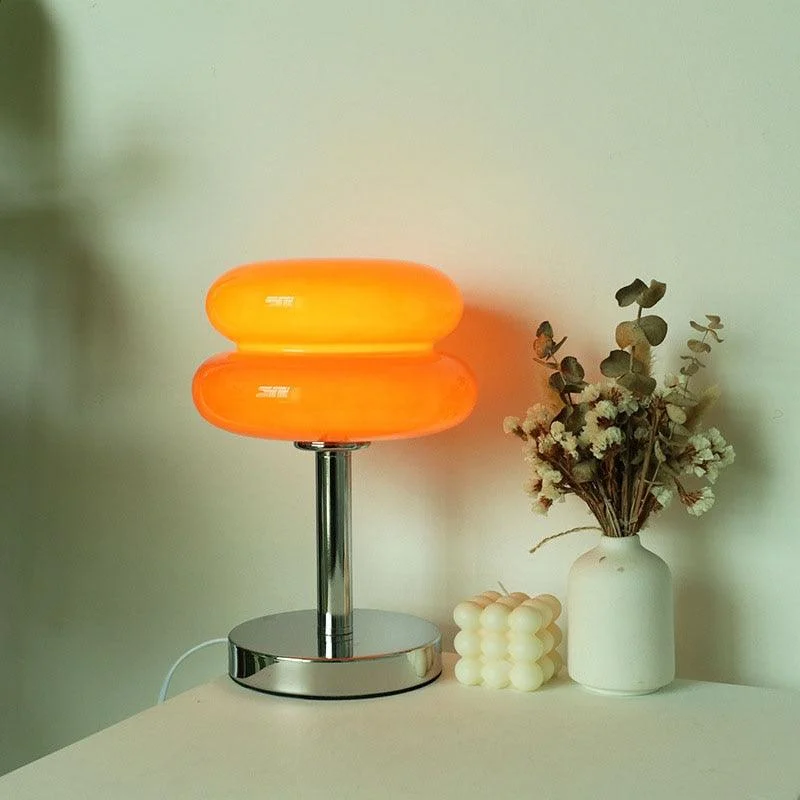 Macaron Design Glass Atmosphere Dimming Lamp -