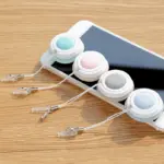 Macaron Mobile Phone Screen Wiper Keychain tag1