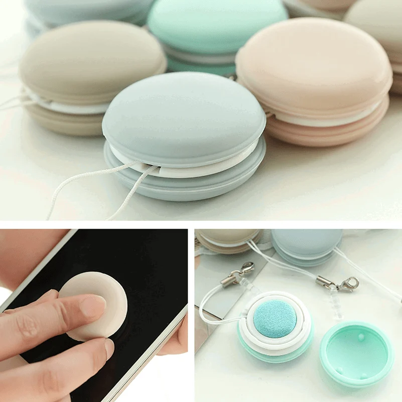 Macaron Mobile Phone Screen Wiper Keychain -  - #tag1#