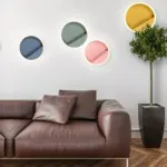 Macarone Modern Nordic Round LED Wall Lamp tag1