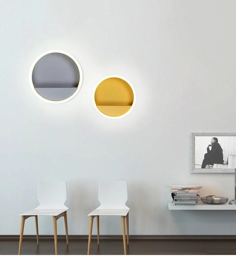 Macarone - Modern Nordic Round LED Wall Lamp -  - #tag1#