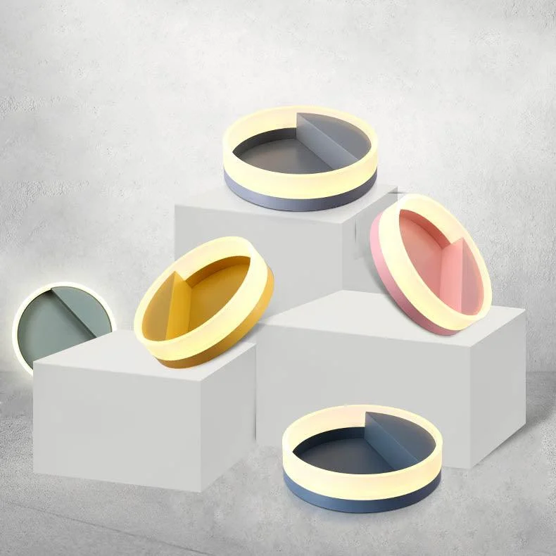 Macarone - Modern Nordic Round LED Wall Lamp -  - #tag1#