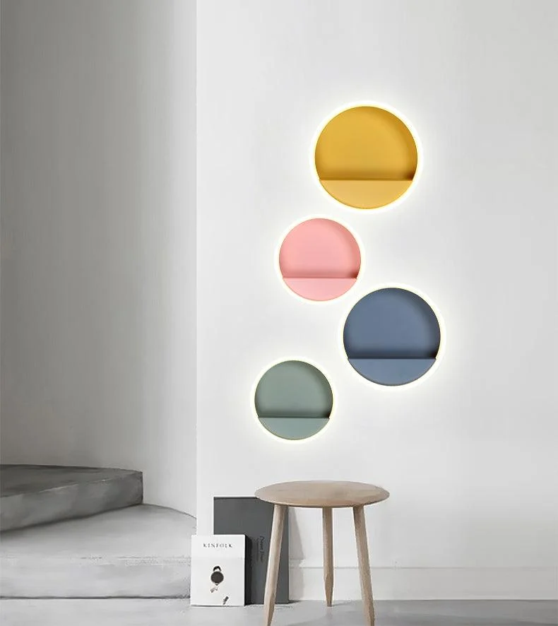 Macarone - Modern Nordic Round LED Wall Lamp -  - #tag1#