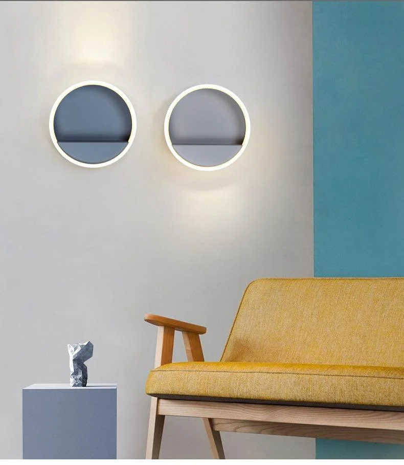 Macarone - Modern Nordic Round LED Wall Lamp -  - #tag1#