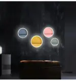 Macarone Modern Nordic Round LED Wall Lamp tag1