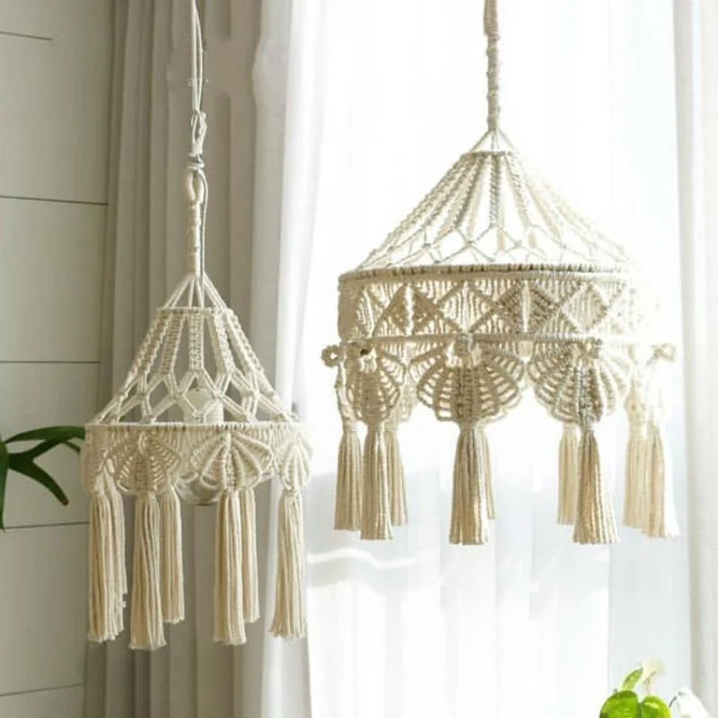 Macrame Chandelier -  - #tag1#