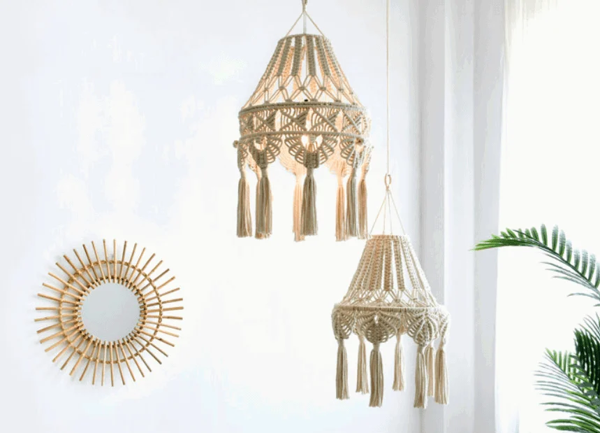 Macrame Chandelier -  - #tag1#