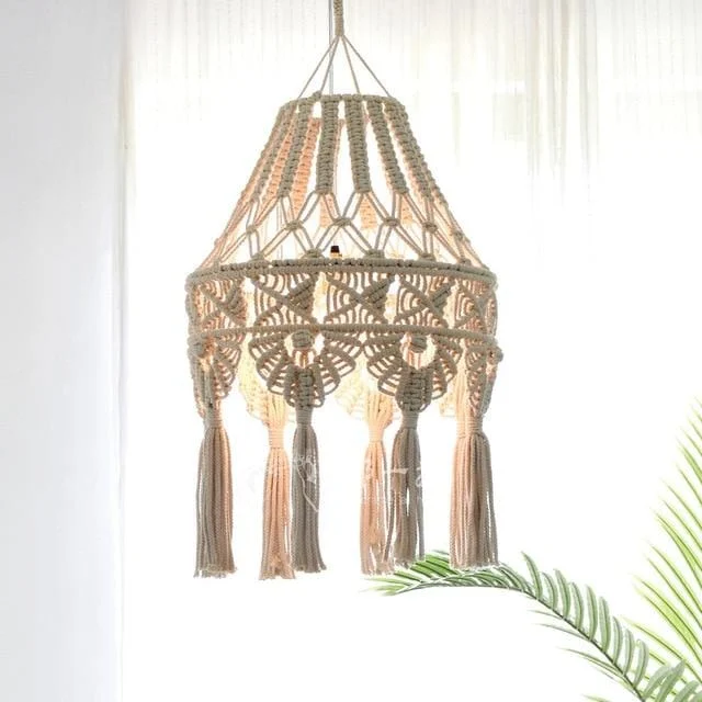 Macrame Chandelier -  - #tag1#
