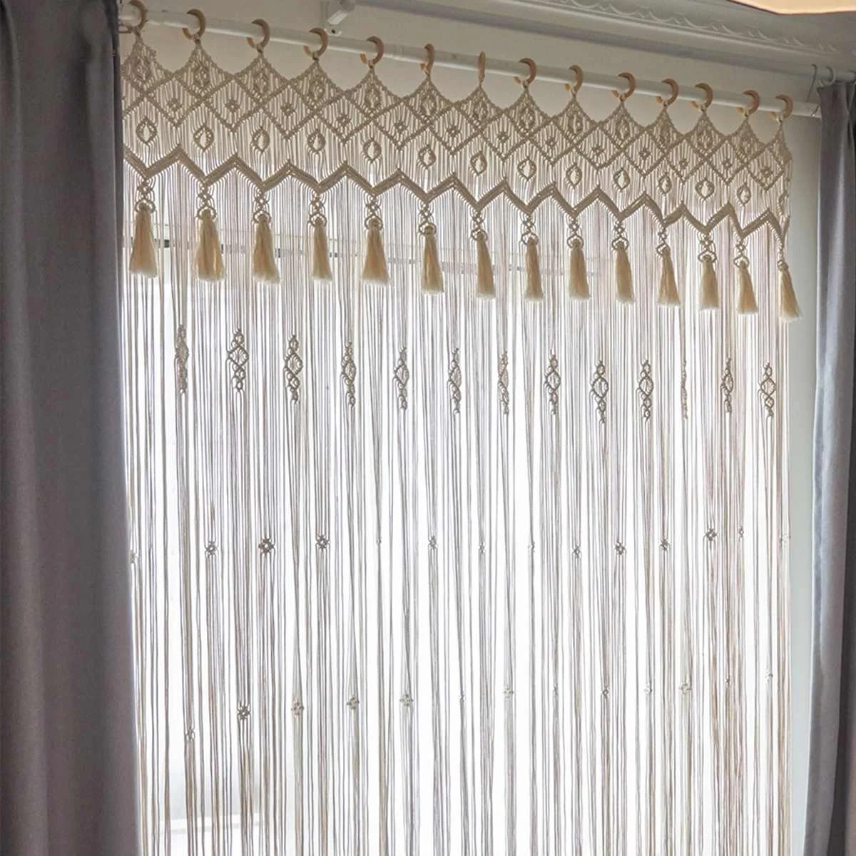Macrame Curtain -  - #tag1#