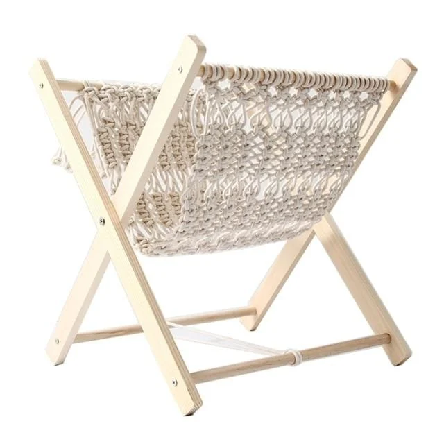 Macrame Magazine Rack -  - #tag1#