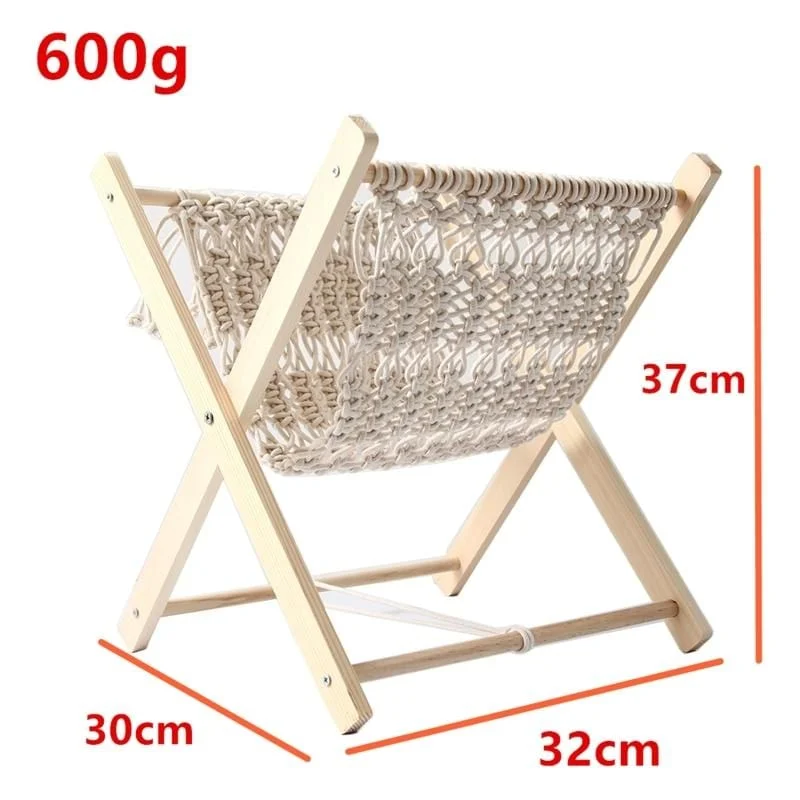 Macrame Magazine Rack -  - #tag1#