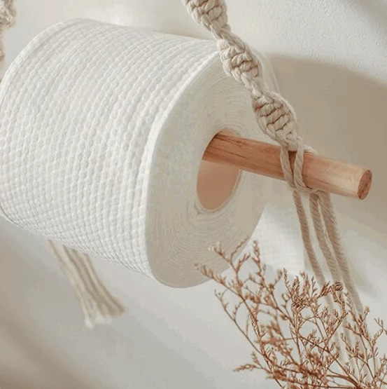 Macrame Paper Holder -  - #tag1#