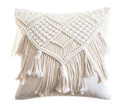 Macrame Pillow Cover -  - #tag1#