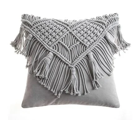 Macrame Pillow Cover -  - #tag1#