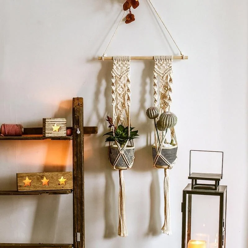 Macrame Plant Hanger -  - #tag1#